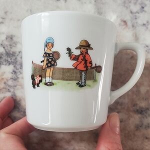 Vintage Pier 1 Imports Children's Porcelain Mug - Made in Germany